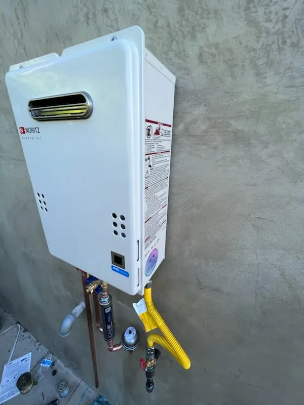 Tankless water heater installation for Coy Junction homes
